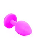 Korek biżuteria analna Pink Silicone PLUG Small MyLove Toys