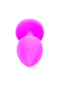 Korek biżuteria analna Pink Silicone PLUG Small MyLove Toys