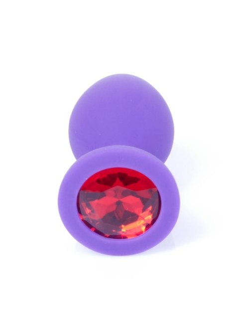 MyLove Toys - Jewellery Purple Silicone PLUG Medium MyLove Toys