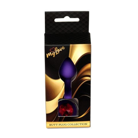 MyLove Toys - Jewellery Purple Silicone PLUG Small MyLove Toys