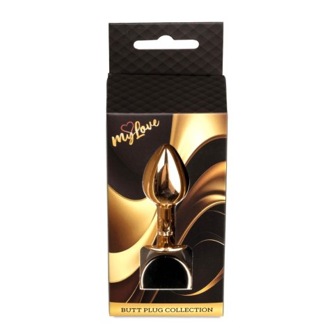 MyLove Toys - Jewellery Red Gold PLUG- Black MyLove Toys