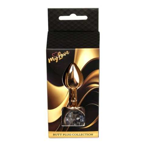 MyLove Toys - Jewellery Red Gold PLUG- Clear MyLove Toys