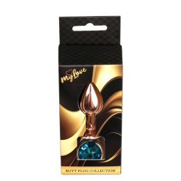MyLove Toys - Jewellery Red Gold PLUG- Light Blue MyLove Toys
