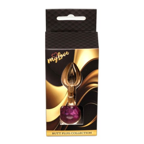 MyLove Toys - Jewellery Red Gold PLUG- Pink MyLove Toys