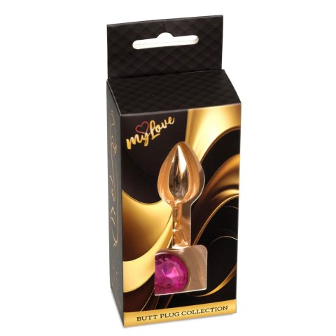 MyLove Toys - Jewellery Red Gold PLUG- Pink MyLove Toys