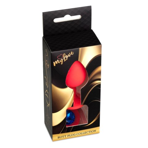 MyLove Toys - Jewellery Red Silicone PLUG Medium MyLove Toys