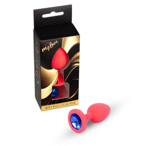 MyLove Toys - Jewellery Red Silicone PLUG Medium MyLove Toys