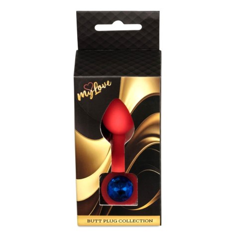 MyLove Toys - Jewellery Red Silicone PLUG Small MyLove Toys