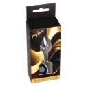 MyLove Toys - Jewellery Silver Heart PLUG- Black MyLove Toys