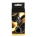 MyLove Toys - Jewellery Silver Heart PLUG- Black MyLove Toys