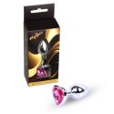 MyLove Toys - Jewellery Silver Heart PLUG- Pink MyLove Toys