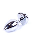 MyLove Toys - Jewellery Silver Heart PLUG- Pink MyLove Toys