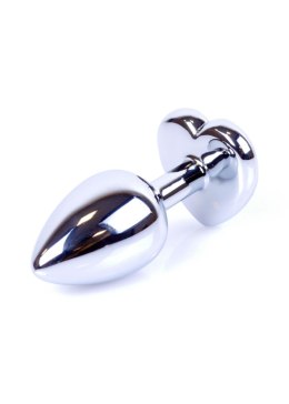 MyLove Toys - Jewellery Silver Heart PLUG- Rose MyLove Toys