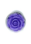 MyLove Toys - Jewellery Silver PLUG ROSE- Purple MyLove Toys