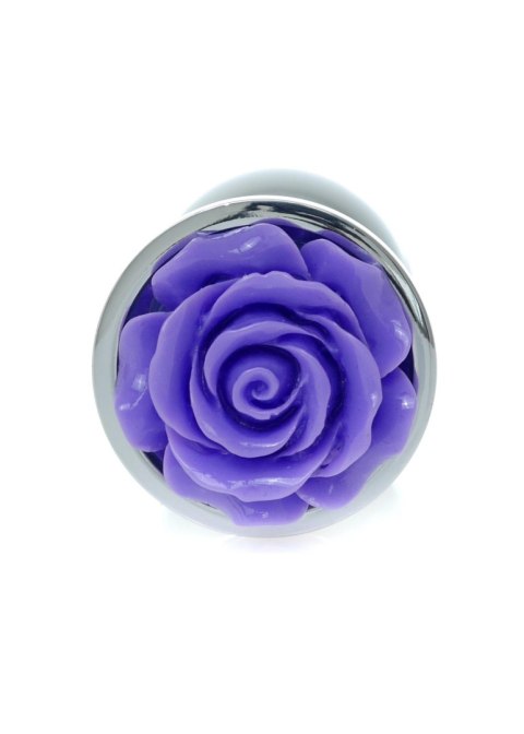MyLove Toys - Jewellery Silver PLUG ROSE- Purple MyLove Toys