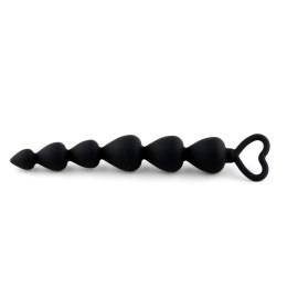 Anal Beads Black Heart B - Series HeavyFun