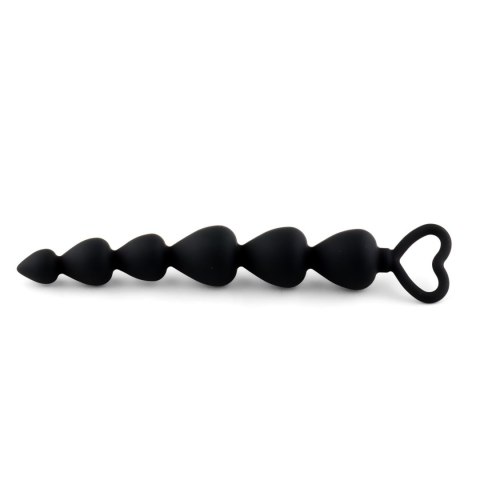 Anal Beads Black Heart B - Series HeavyFun