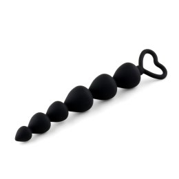 Anal Beads Black Heart B - Series HeavyFun