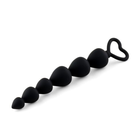 Anal Beads Black Heart B - Series HeavyFun