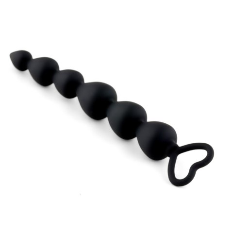 Anal Beads Black Heart B - Series HeavyFun