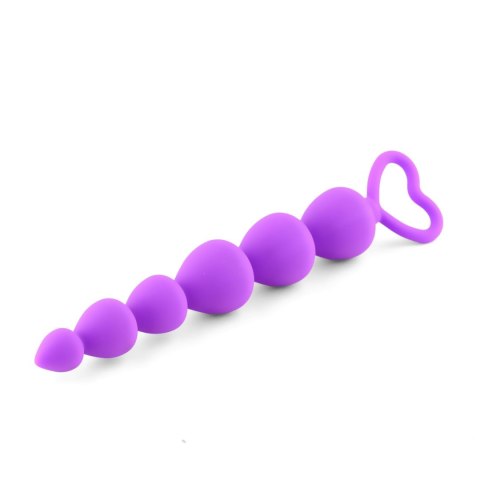 Anal Beads Purple Heart B - Series HeavyFun