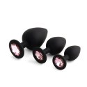 Jewellery - Silicone PLUG - SET Black B - Series HeavyFun