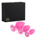 Jewellery - Silicone PLUG - SET Pink B - Series HeavyFun