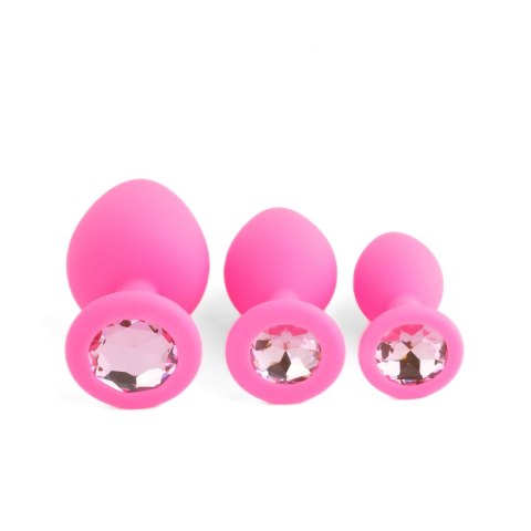 Jewellery - Silicone PLUG - SET Pink B - Series HeavyFun