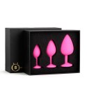 Jewellery - Silicone PLUG - SET Pink B - Series HeavyFun