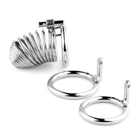 Metal Penis Cock Cage - Short B - Series HeavyFun