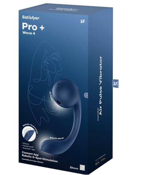Pro+ Wave 4 Connect App dark blue Satisfyer