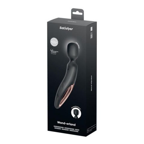 Wand-erland (Black/Rosegold) Satisfyer