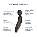 Wand-erland (Black/Rosegold) Satisfyer