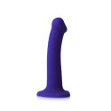 GLOW-LED DILDO PURPLE - M Strap-on-me