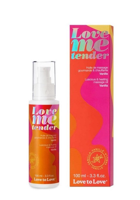 LOVE ME TENDER - MASSAGE OIL - VANILLA 100ML / 3.3FL.OZ. Love to Love