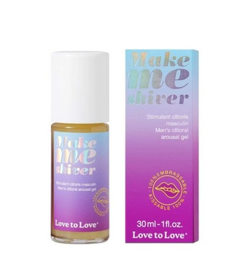 MAKE ME SHIVER - MEN'S CLITORAL AROUSAL GEL - 30ML / 1FL.OZ. Love to Love