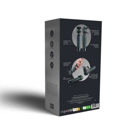 MAN.WAND EVO PINE GREY RECHARGEABLE MASTURBATOR Man.wand