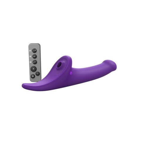 MULTI ORGASM DILDO - L - PURPLE TR Strap-on-me