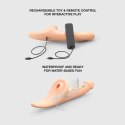 MULTI ORGASM REALISTIC DILDO - L - VANILLA TR Strap-on-me