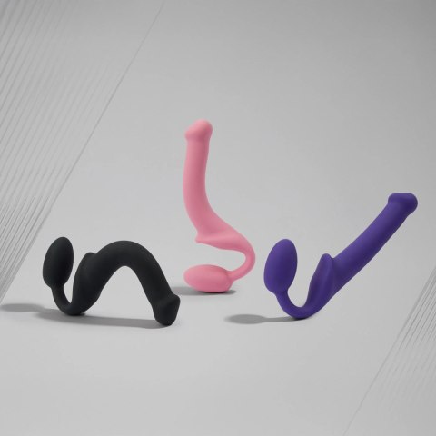 SEMI-REALISTIC BENDABLE STRAP-ON PINK - M Dorcel