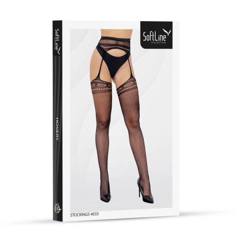 Pończochy z pasem S/L SoftLine Collection