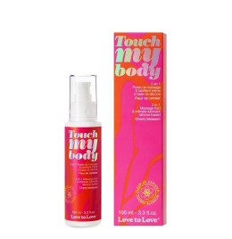TOUCH MY BODY - MASSAGE & LUBRICANT -CHERRY BLOSSOM 100ML / 3.3FL.OZ. Love to Love