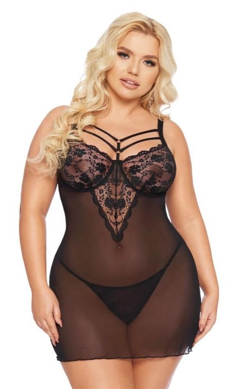 Aldona - black 3XL SoftLine Collection
