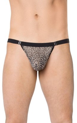 Mens Thong 4528 - grey panther OneSize SoftLine Collection