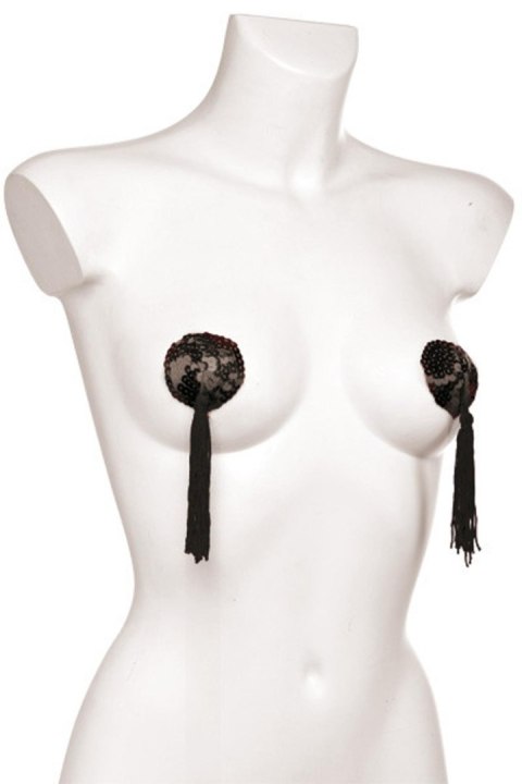 ROUND BLACK NIPPLE COVERS YOU Paris Hollywood