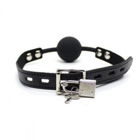 Knebel okrągły kulka z kłódką bondage BDSM Toyz4lovers
