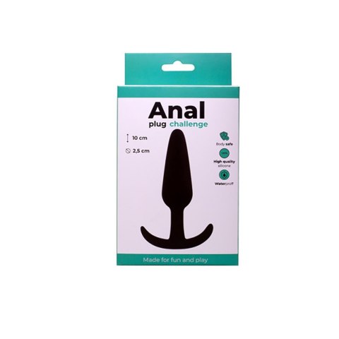ANAL PLUG Black medium Fantasy