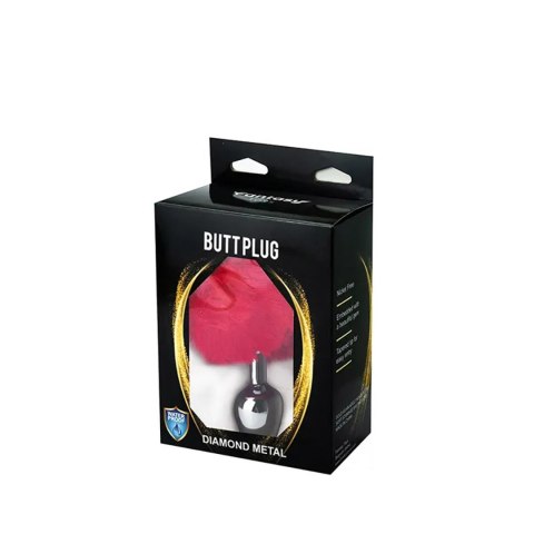BUTT PLUG red bunny tail Fantasy