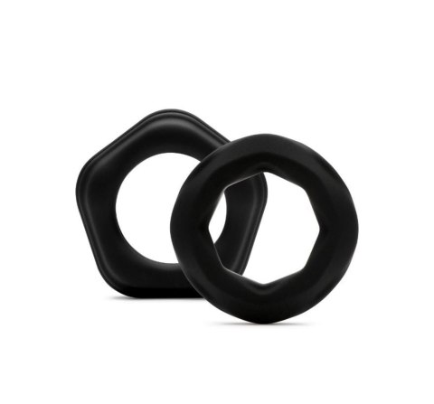 Classic Silicone Cock Rings - 2 Pack So Divine