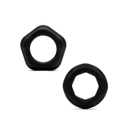 Classic Silicone Cock Rings - 2 Pack So Divine